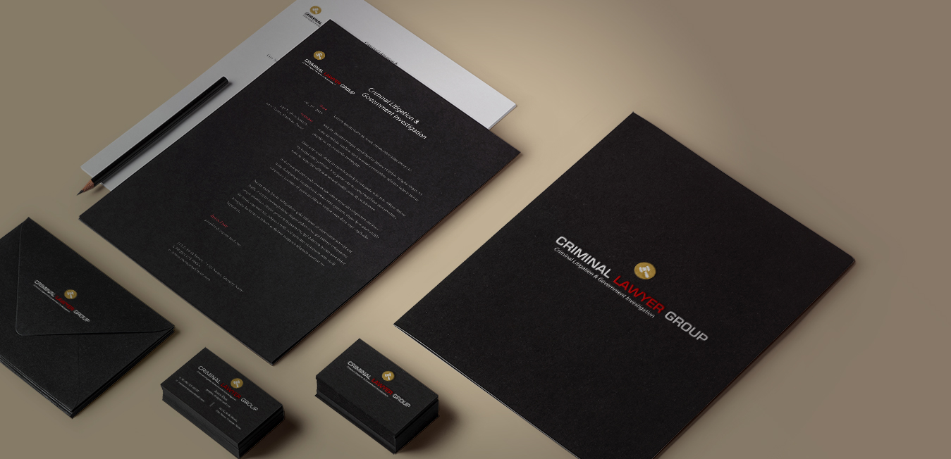 Criminal Lawyer Group Business Cards