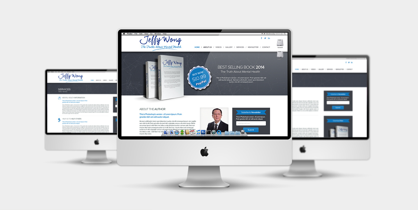 Jeffy Wong Responsive Website Design