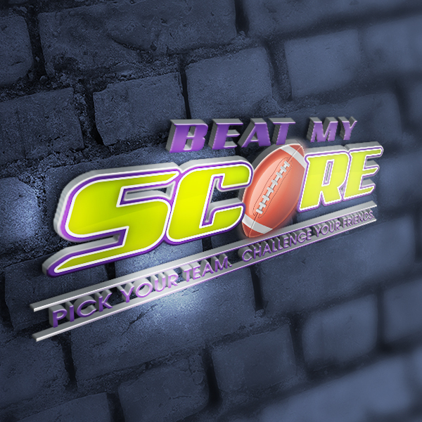 Beat My Score Logo Design